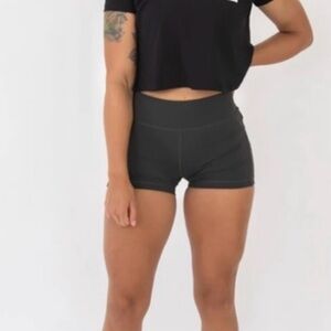 Women's Black Athletic Shorts